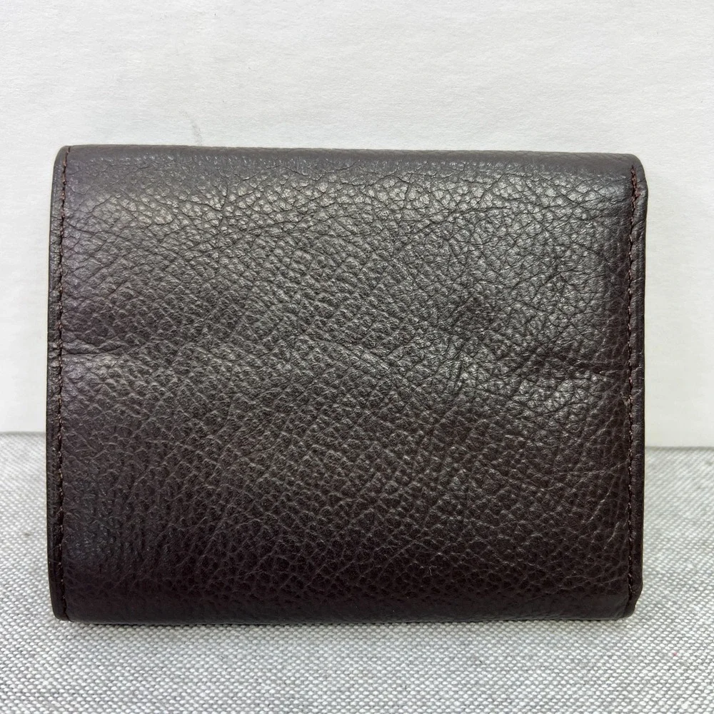 Vintage Pierre Cardin Boutique Men's Black Leather Trifold Wallet Billfold w/Box